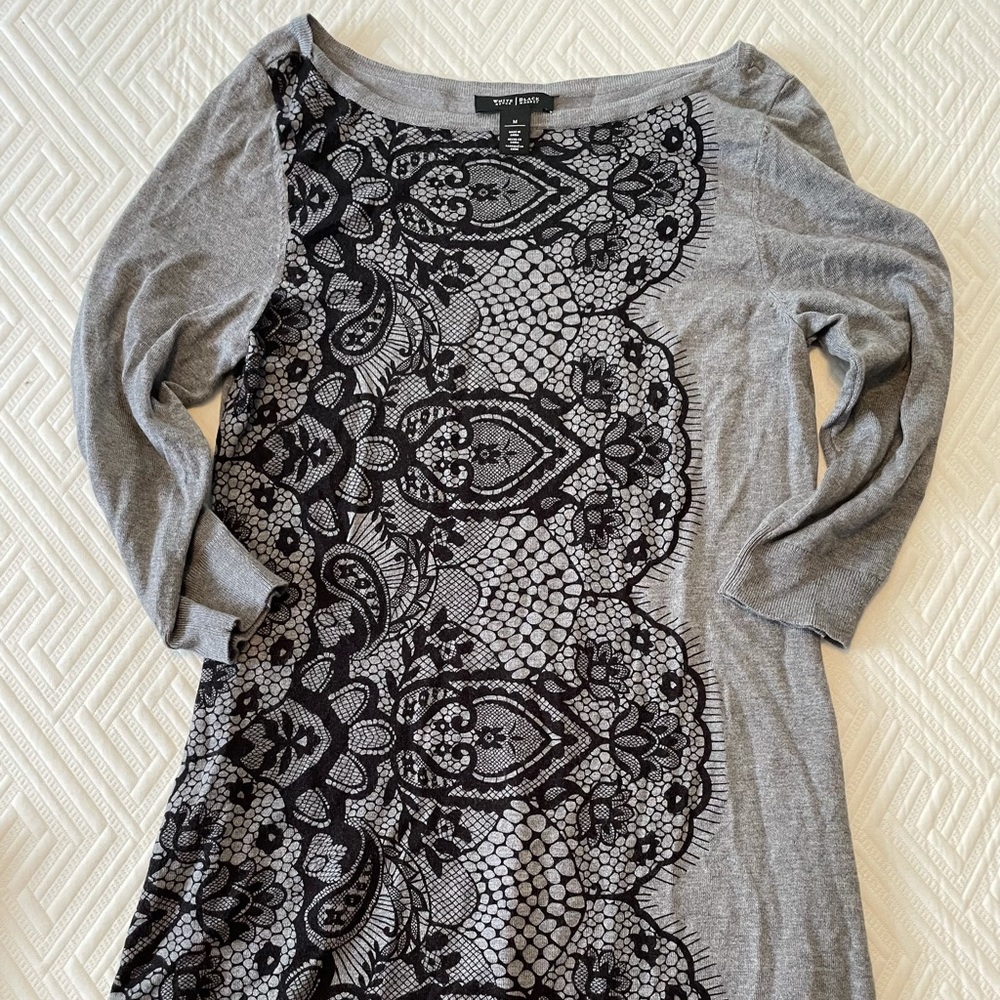 White House Black Market Sweater Dress (size M)
